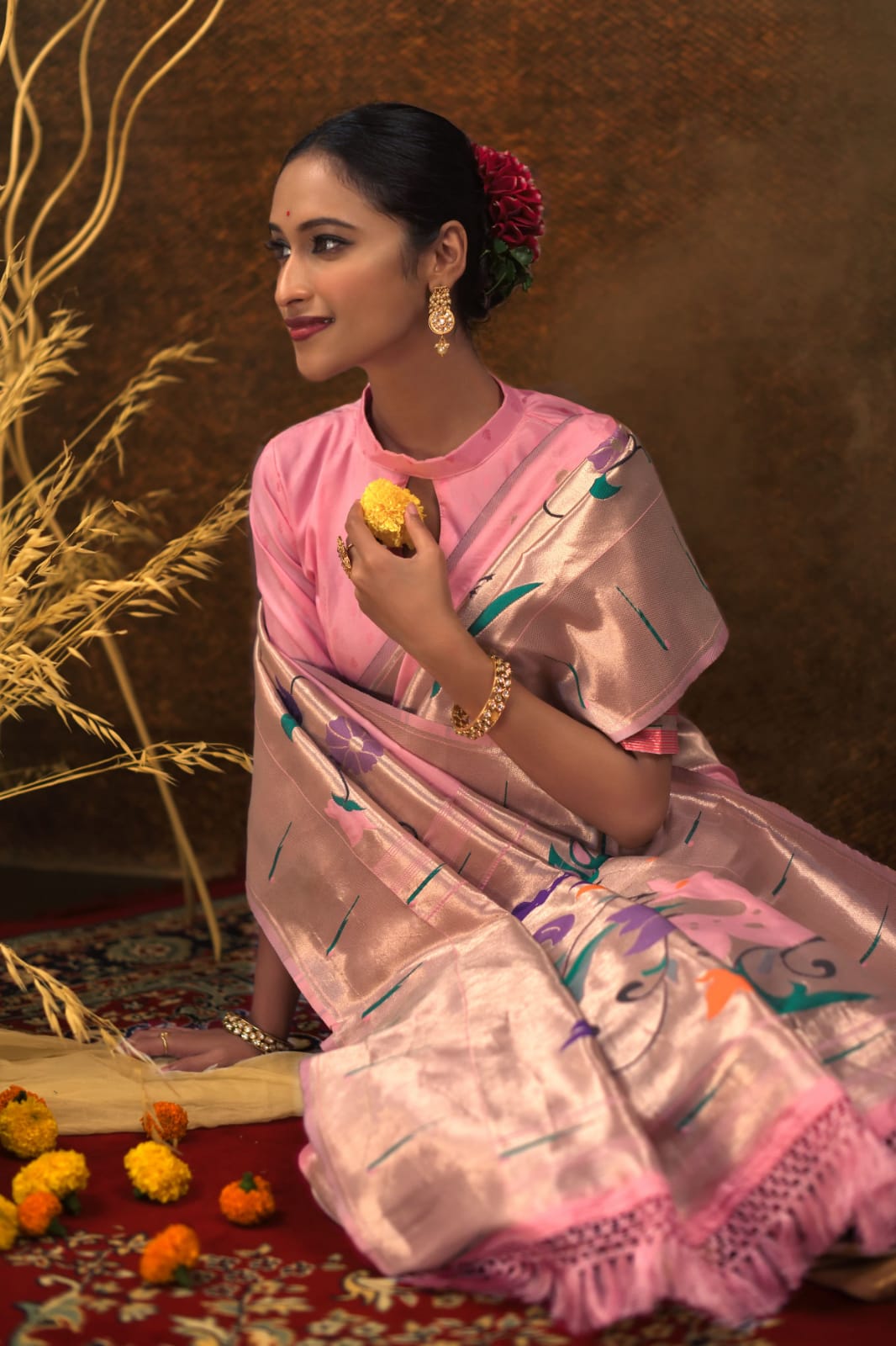 Banarasi Soft Silk Paithani Saree