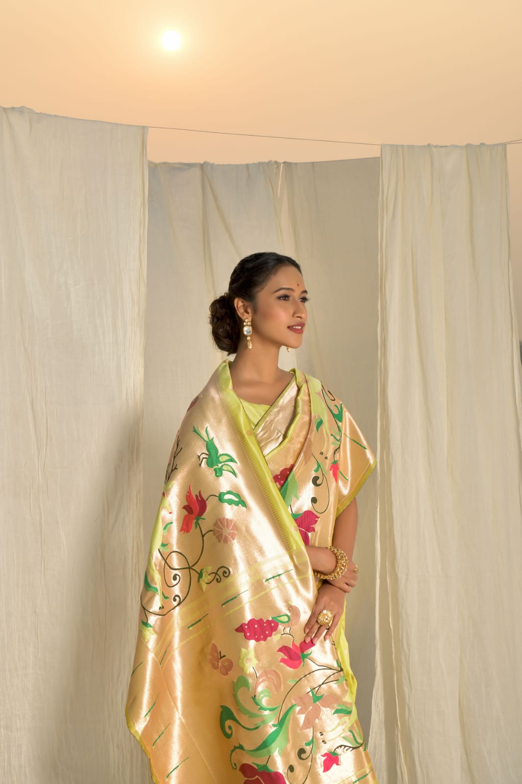 Banarasi Soft Silk Paithani Saree