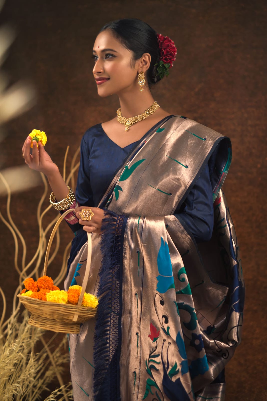 Banarasi Soft Silk Paithani Saree