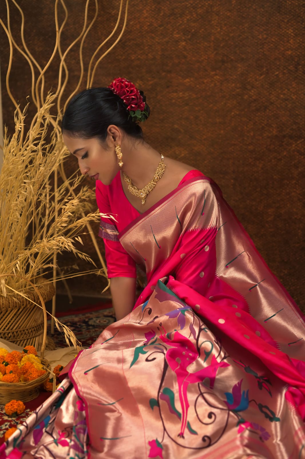 Banarasi Soft Silk Paithani Saree