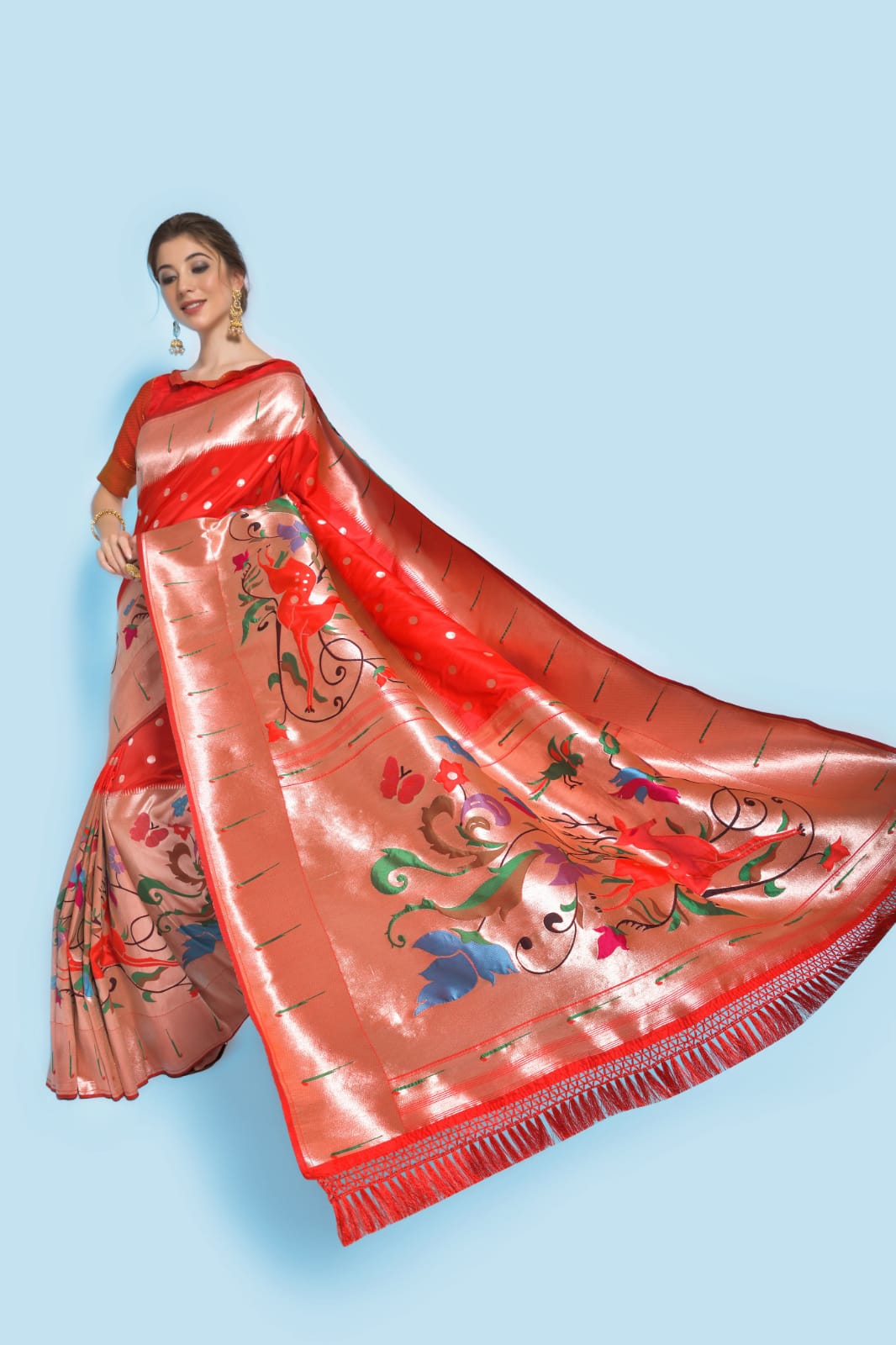 Banarasi Soft Silk Paithani Saree