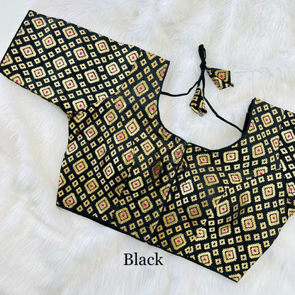 Banarasi Jacquard Blouse - Anant Exports