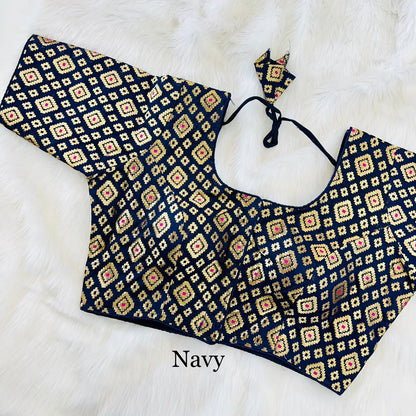 Banarasi Jacquard Blouse - Anant Exports