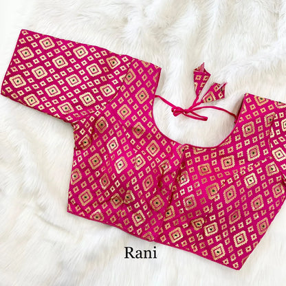 Banarasi Jacquard Blouse - Anant Exports