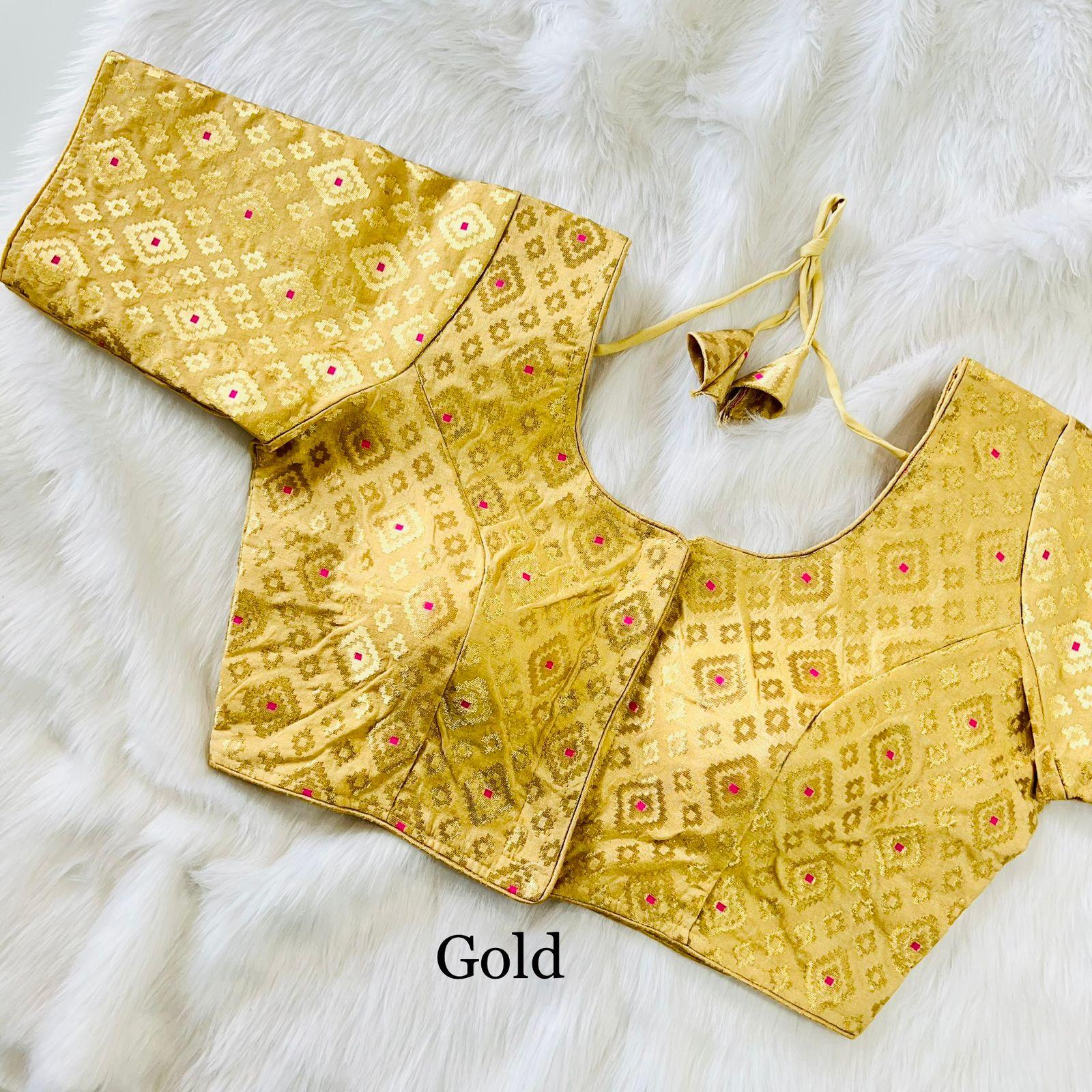 Banarasi Jacquard Blouse - Anant Exports