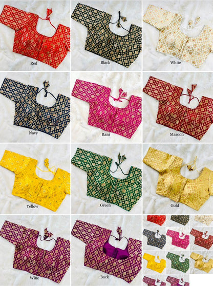 Banarasi Jacquard Blouse - Anant Exports