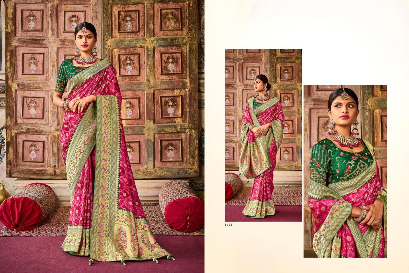 Rangrez Designer Occasion Wear Saree D.No 6408