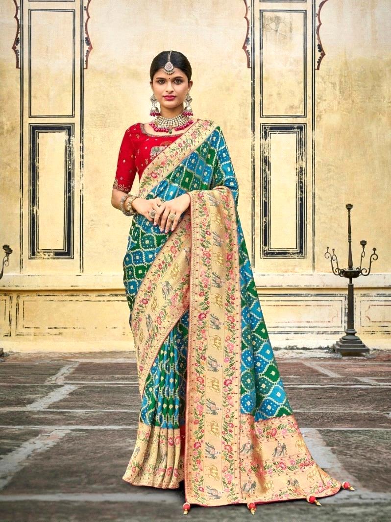 Rangrez Designer Occasion Wear Saree D.No 6409
