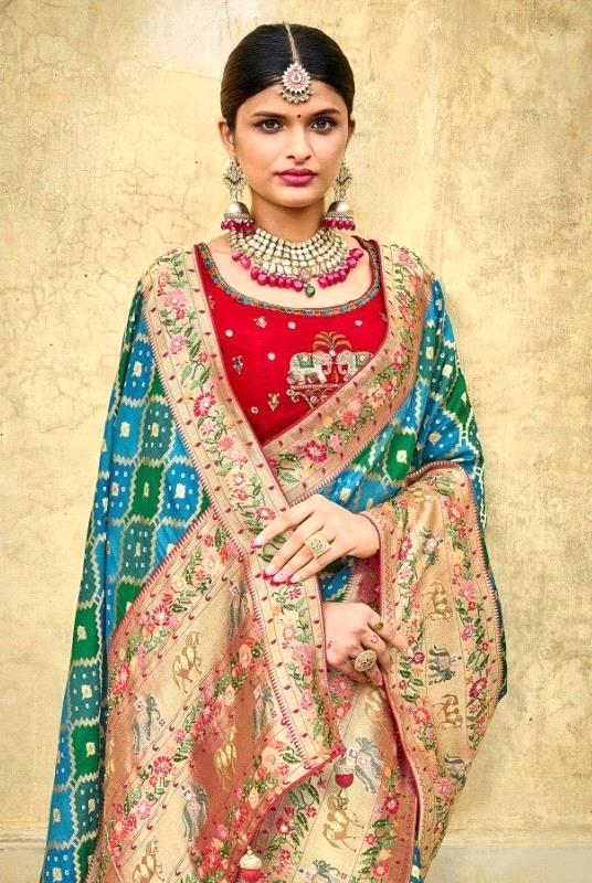 Rangrez Designer Occasion Wear Saree D.No 6409