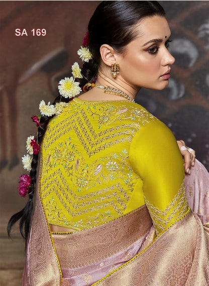 Morni Wedding Wear Saree D.No SA-169 - Anant Exports