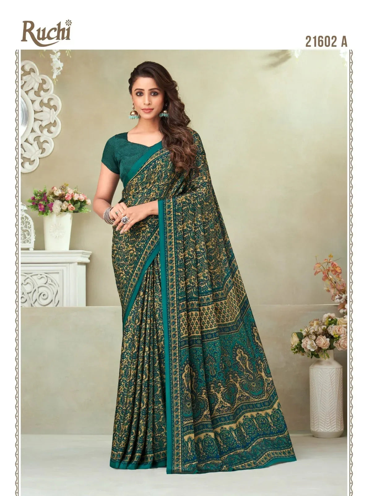 Ruchi Vivanta Silk 17 Fancy Wear Saree - Anant Exports