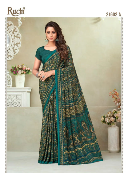 Ruchi Vivanta Silk 17 Fancy Wear Saree - Anant Exports