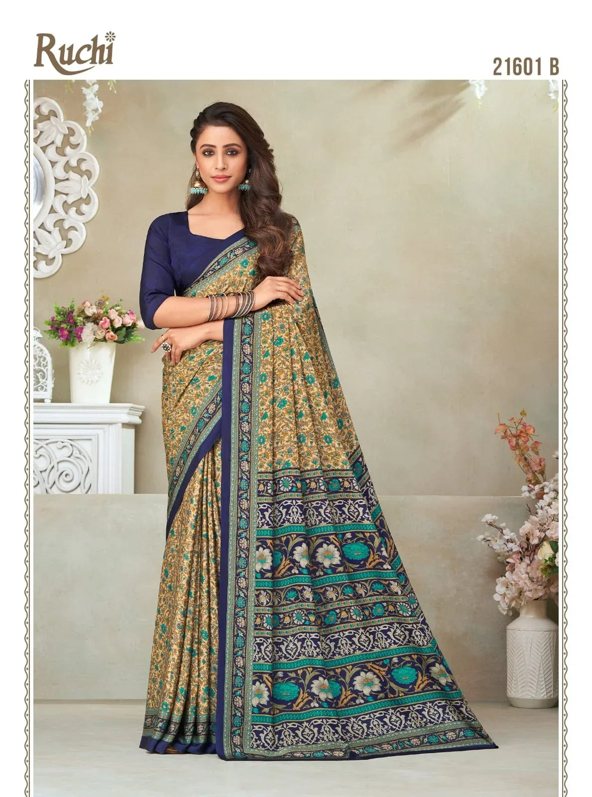 Ruchi Vivanta Silk 17 Fancy Wear Saree - Anant Exports