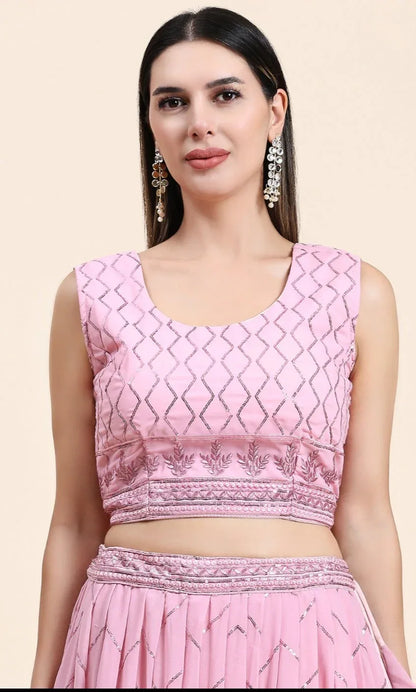 READYMADE CROP TOP LEHENGA D.NO C1955 - Anant Exports