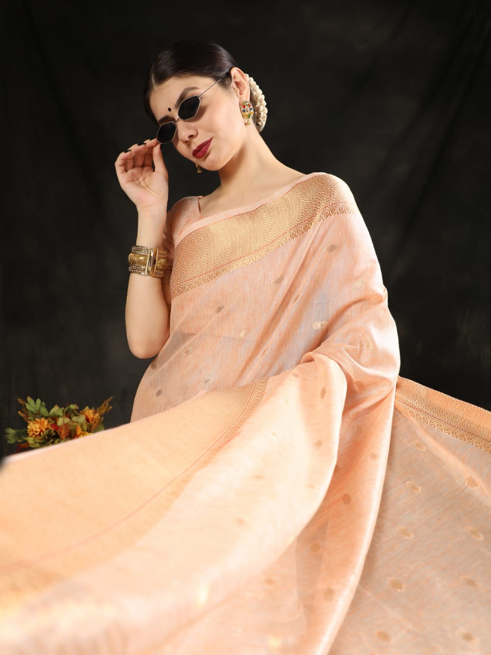 Fancy Wear Silk Weaving Saree