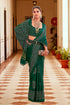 SAWARNA GAJI SATIN BANDHEJ PRINT SAREEE - Anant Exports