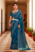 SAWARNA GAJI SATIN BANDHEJ PRINT SAREEE - Anant Exports