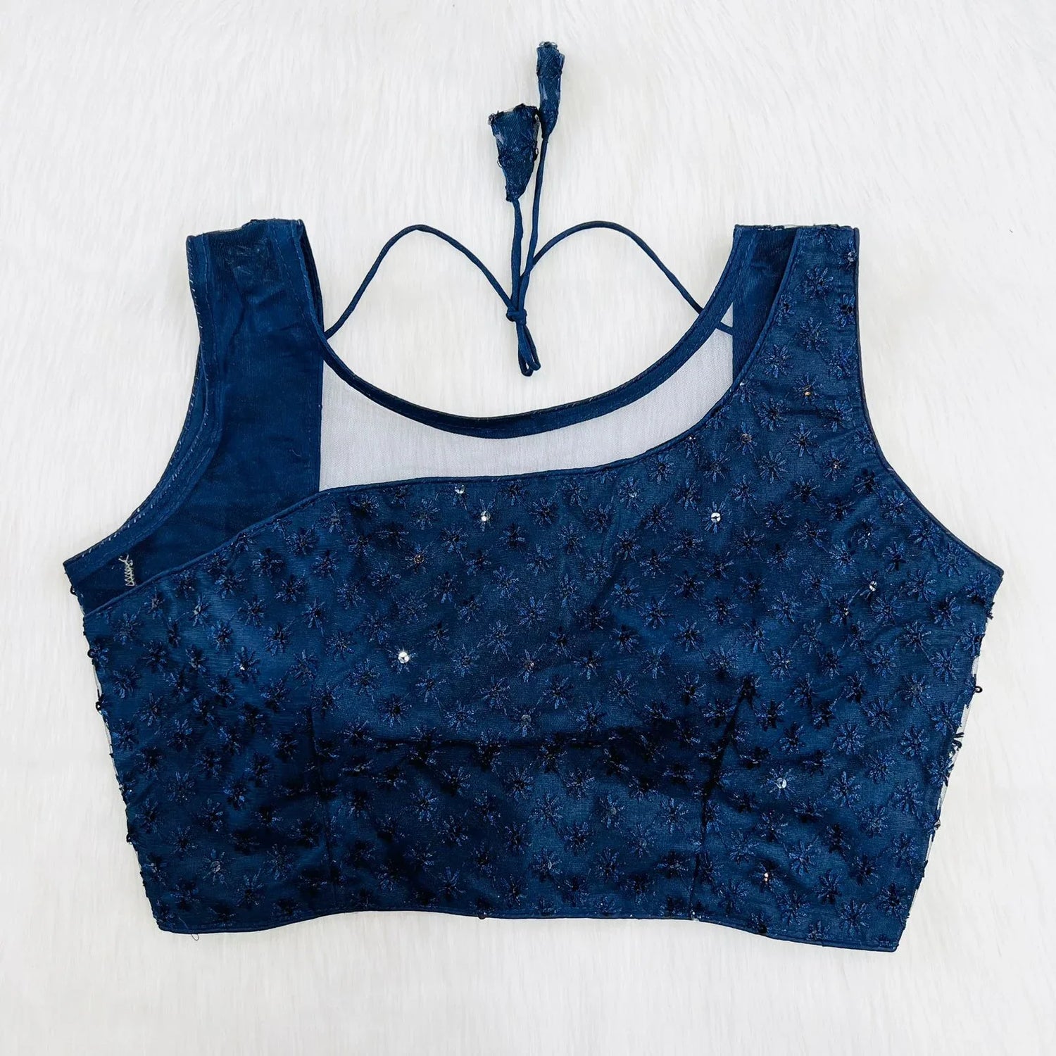 PARTY WEAR NET BLOUSE - Anant Exports