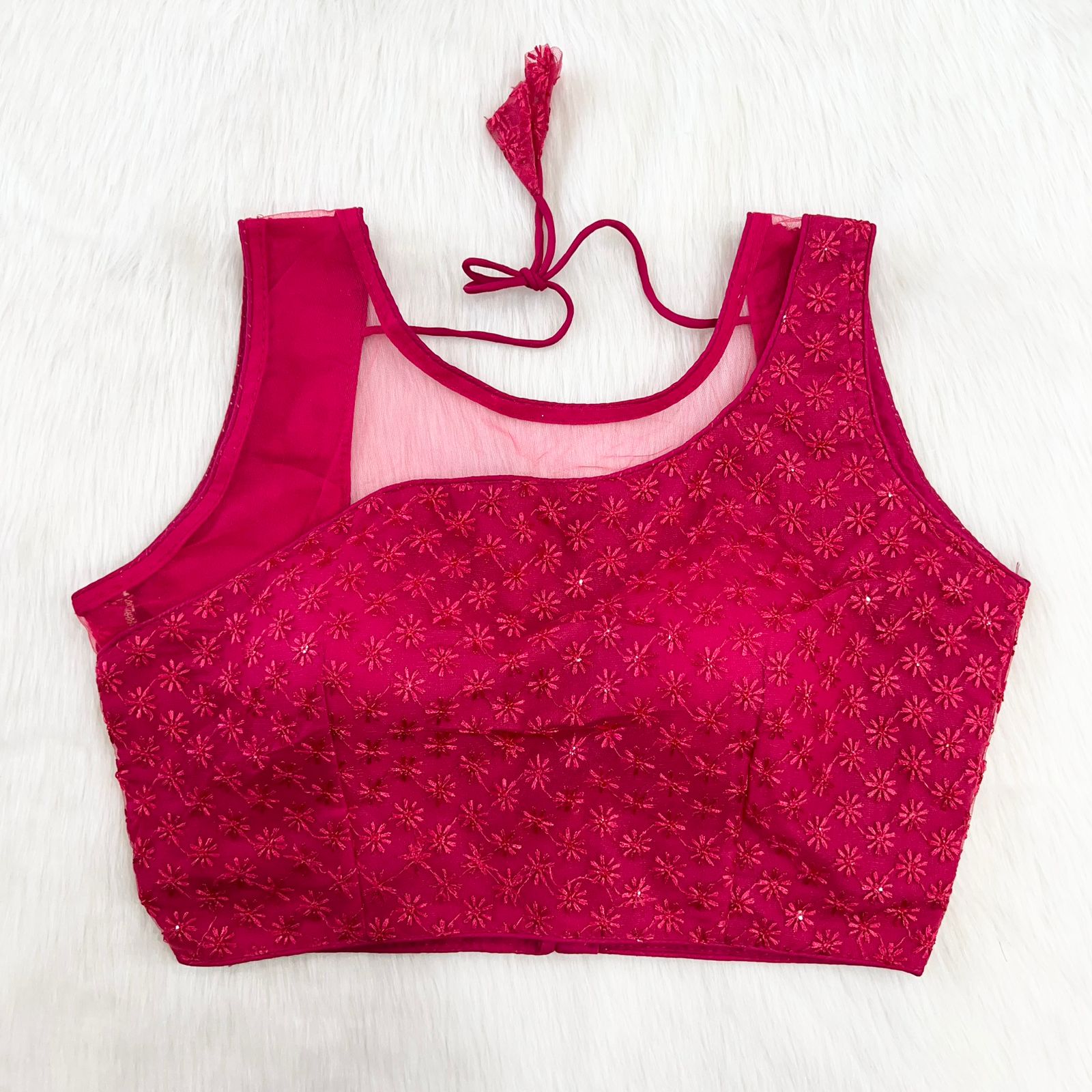 PARTY WEAR NET BLOUSE