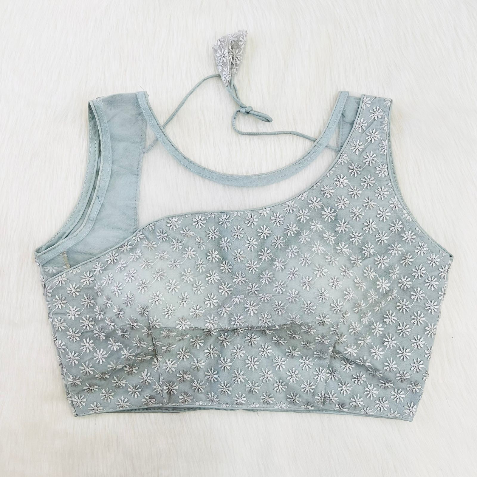 PARTY WEAR NET BLOUSE