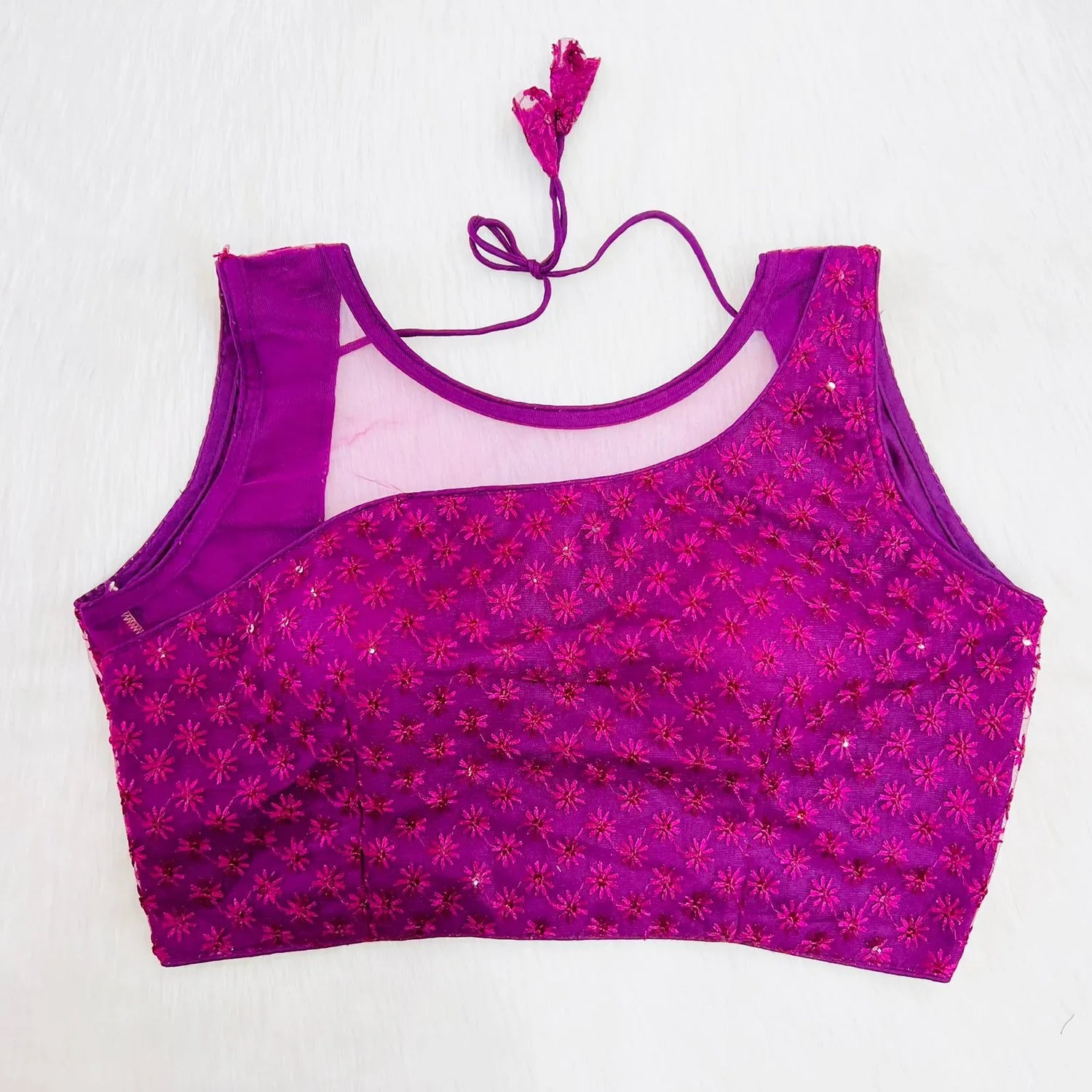 PARTY WEAR NET BLOUSE - Anant Exports