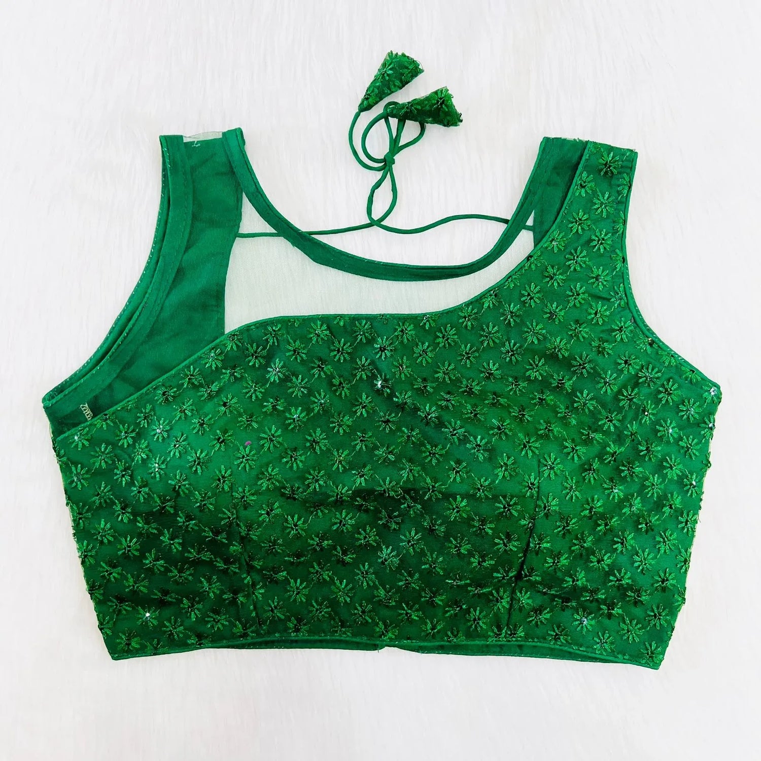 PARTY WEAR NET BLOUSE - Anant Exports