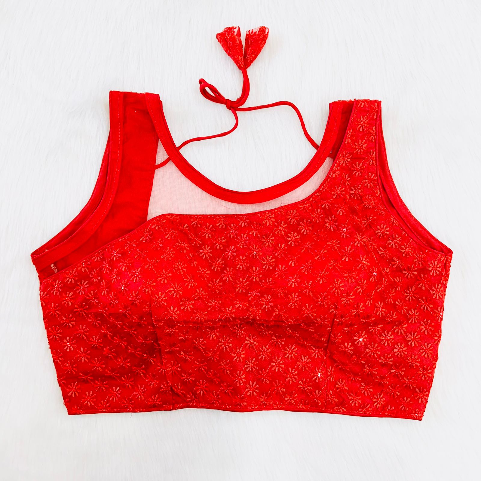 PARTY WEAR NET BLOUSE