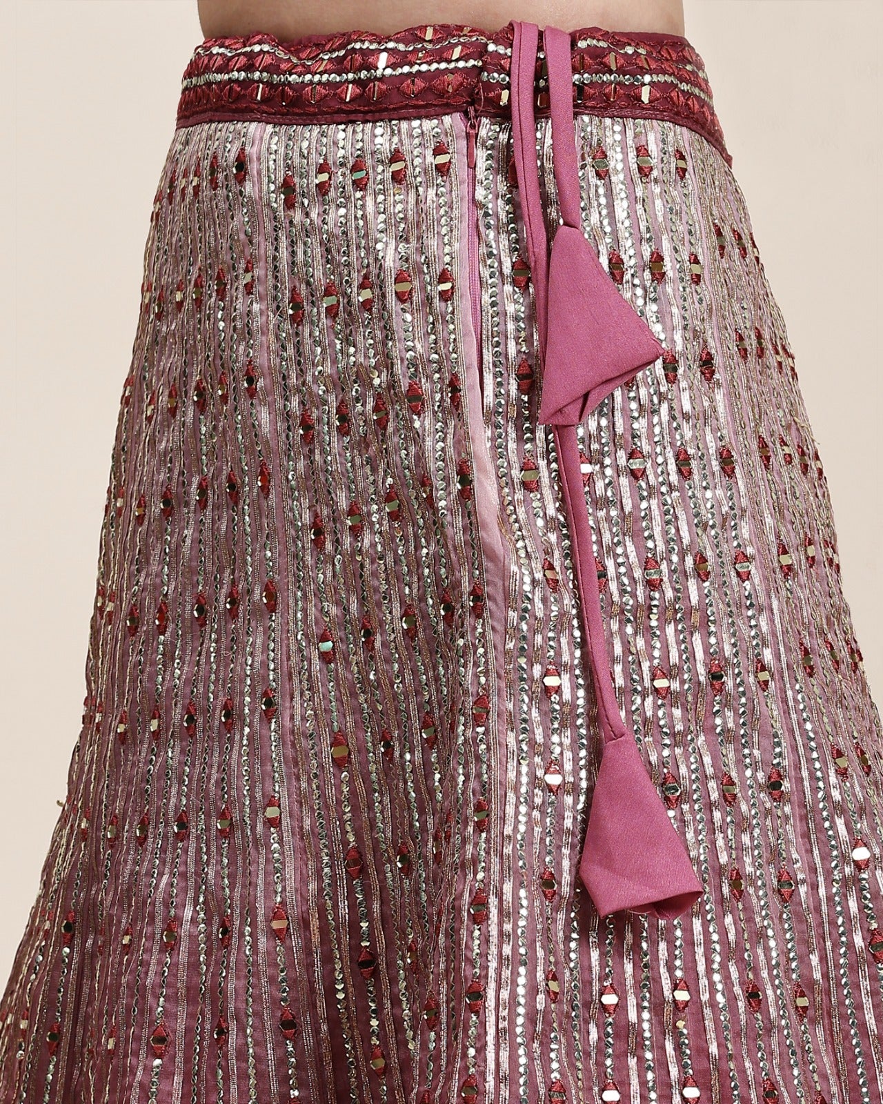 READYMADE CROP TOP DESIGNER LEHENGA D.NO 2040