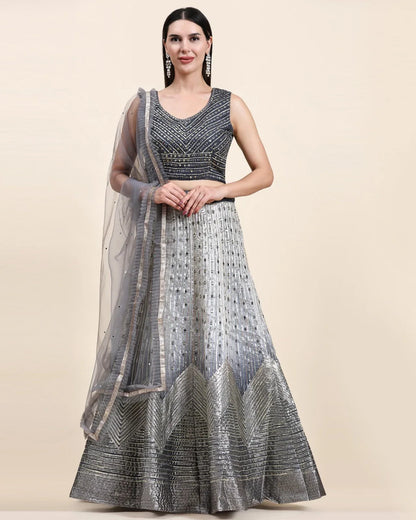 READYMADE CROP TOP DESIGNER LEHENGA D.NO 2040 - Anant Exports