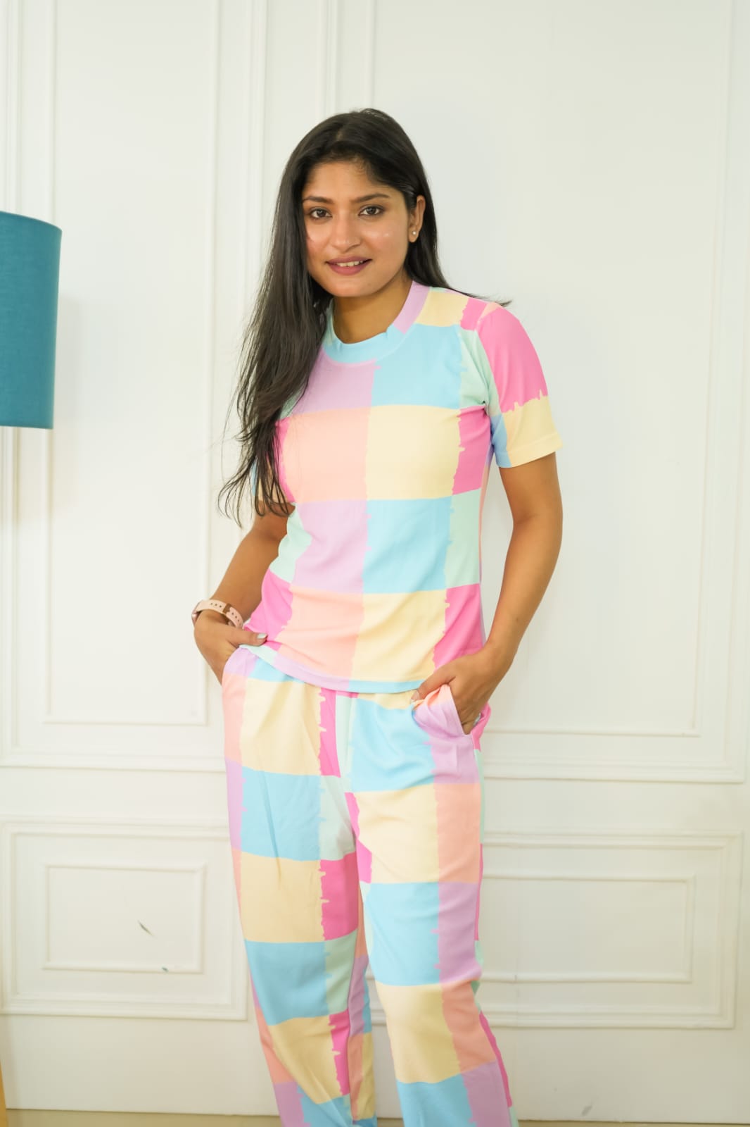 Women's Fancy Western Night Suit