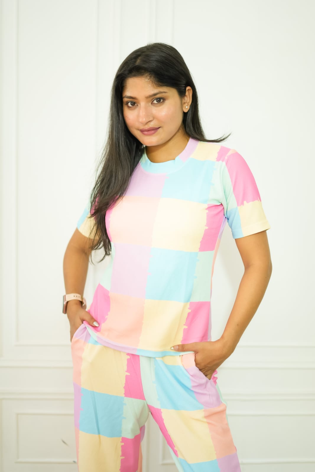 Women's Fancy Western Night Suit