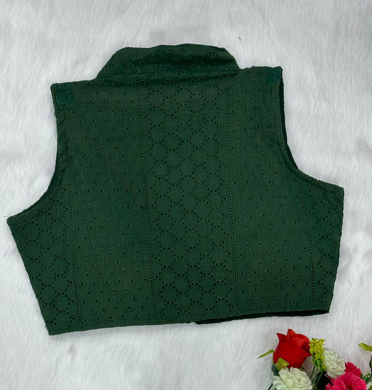 Heavy Pure Cotton hakoba Blouse