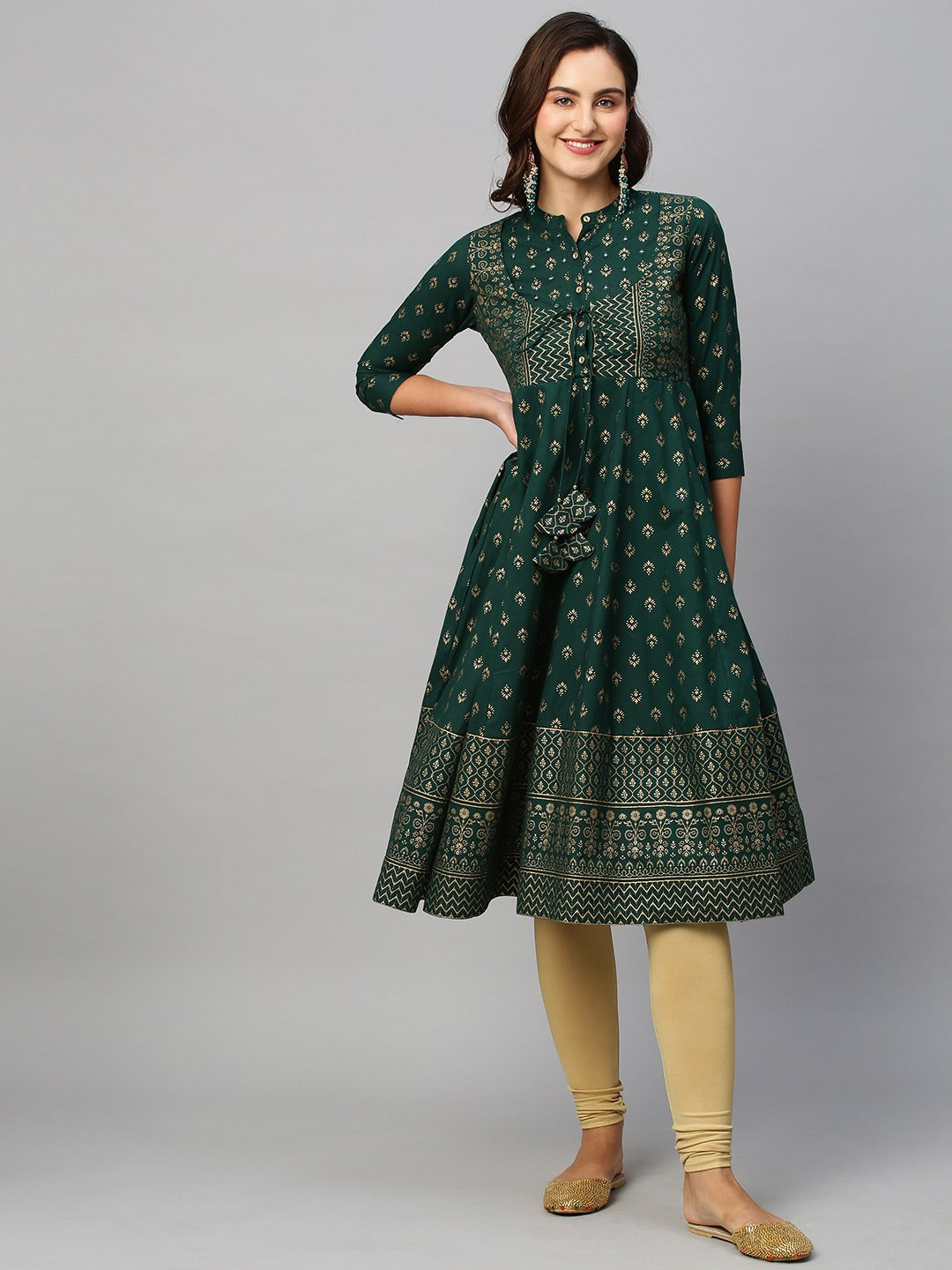 MAMTA FESTIVE WEAR PRINTED KURTI D.NO 47766
