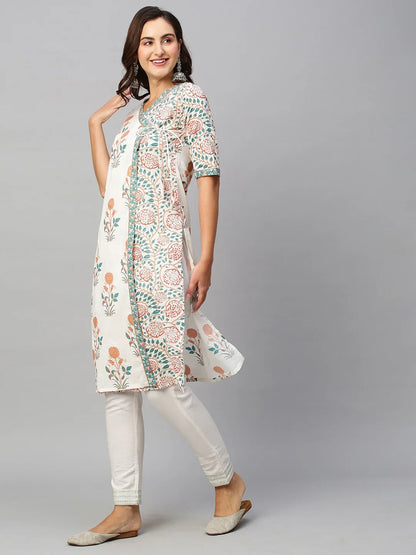 MAMTA FESTIVE WEAR PRINTED KURTI D.NO 47769 - Anant Exports