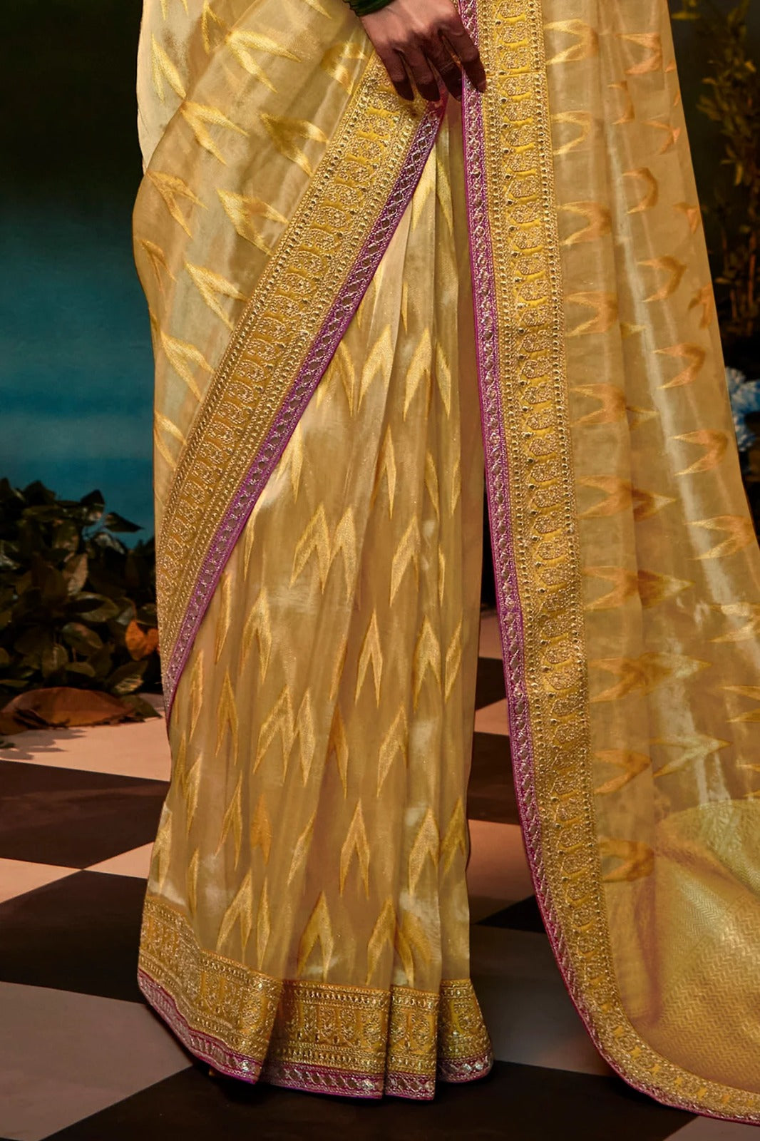 Kajal-12 Designer Occasion Wear Saree D.No 5244
