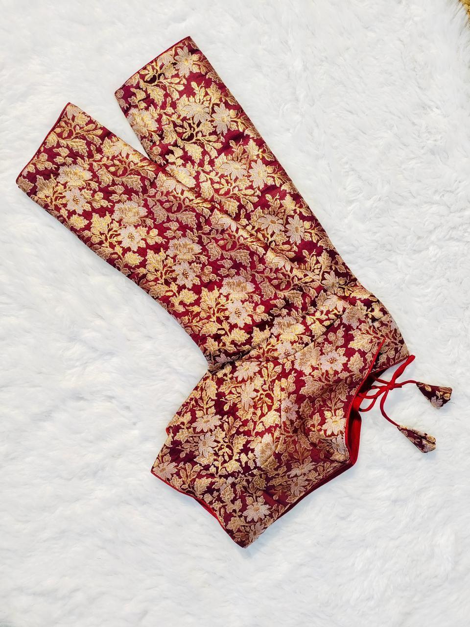 Fancy Banarasi Silk Blouse - Anant Exports