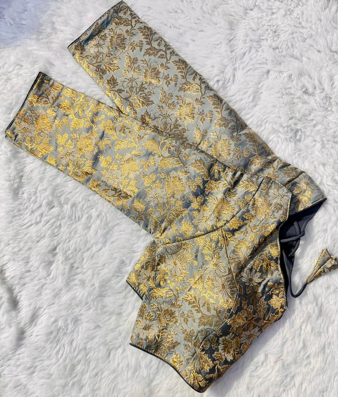 Fancy Banarasi Silk Blouse