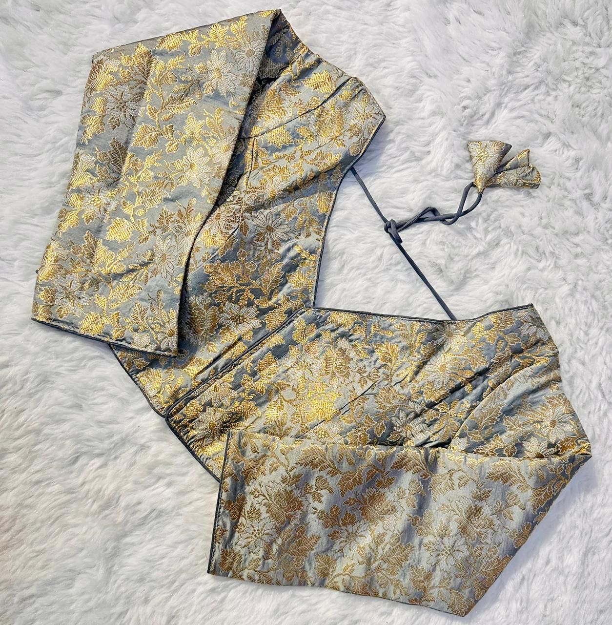 Fancy Banarasi Silk Blouse