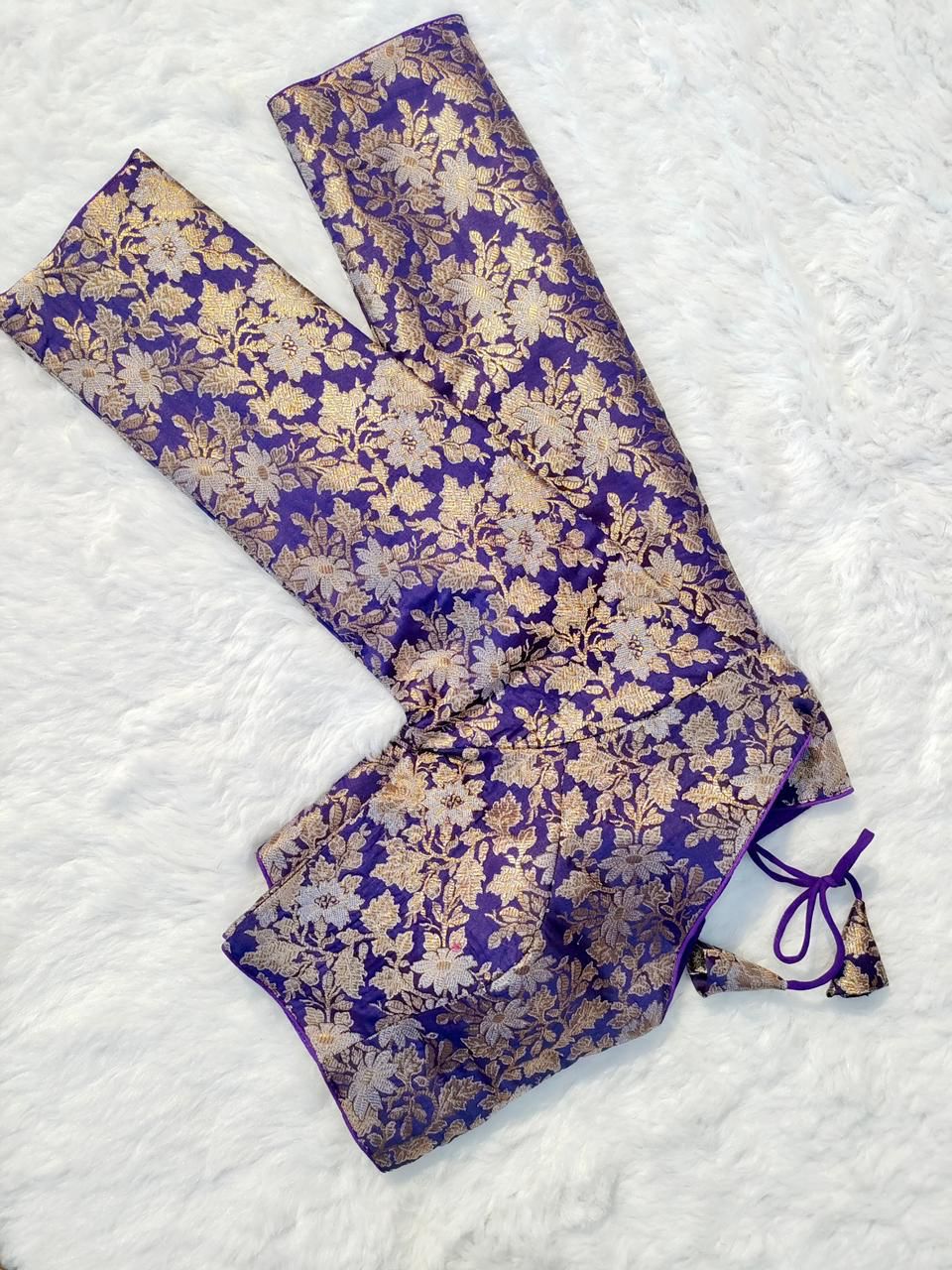 Fancy Banarasi Silk Blouse