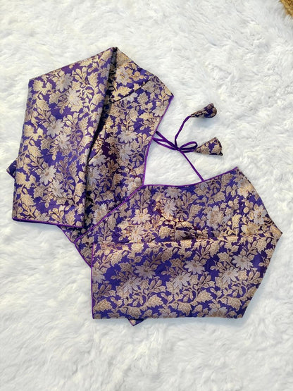 Fancy Banarasi Silk Blouse - Anant Exports
