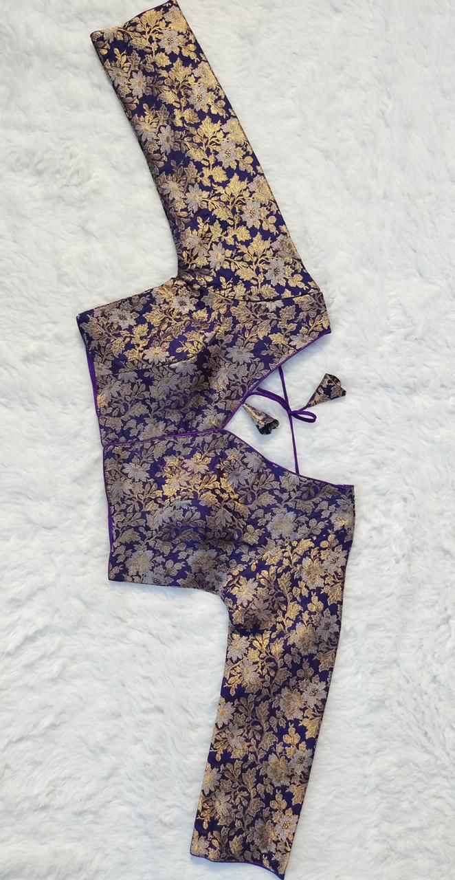 Fancy Banarasi Silk Blouse