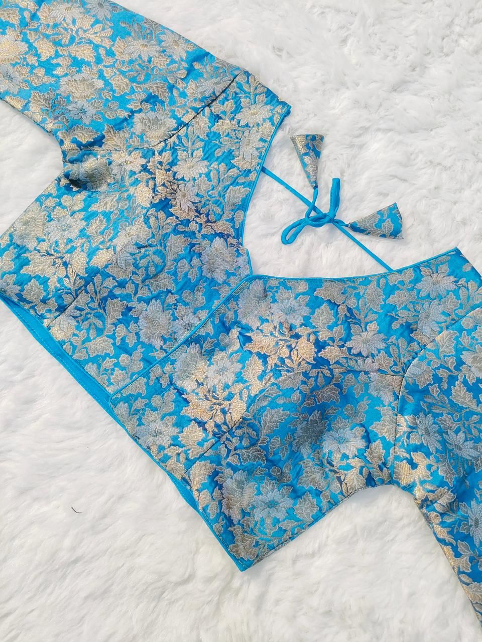 Fancy Banarasi Silk Blouse