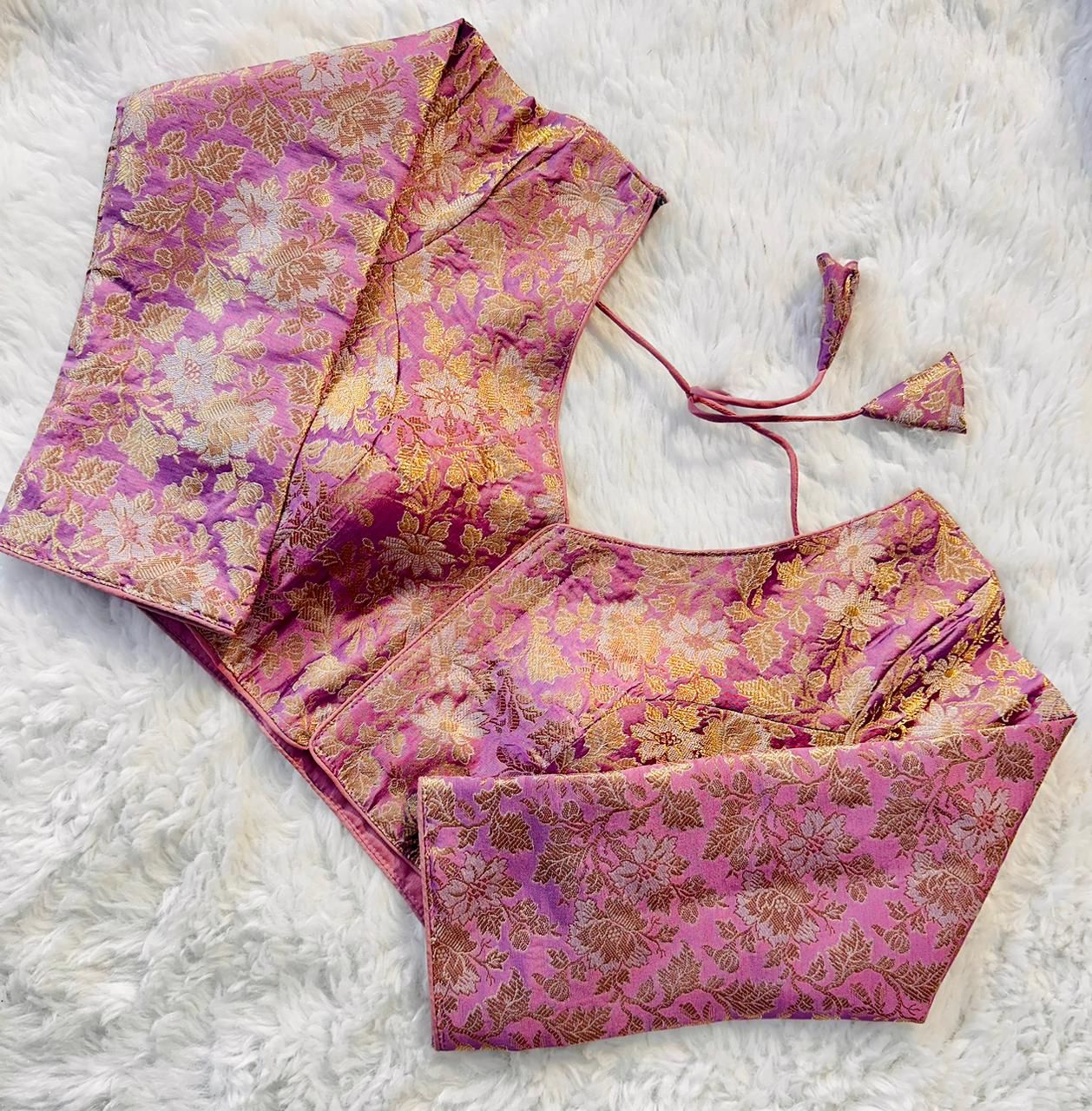 Fancy Banarasi Silk Blouse