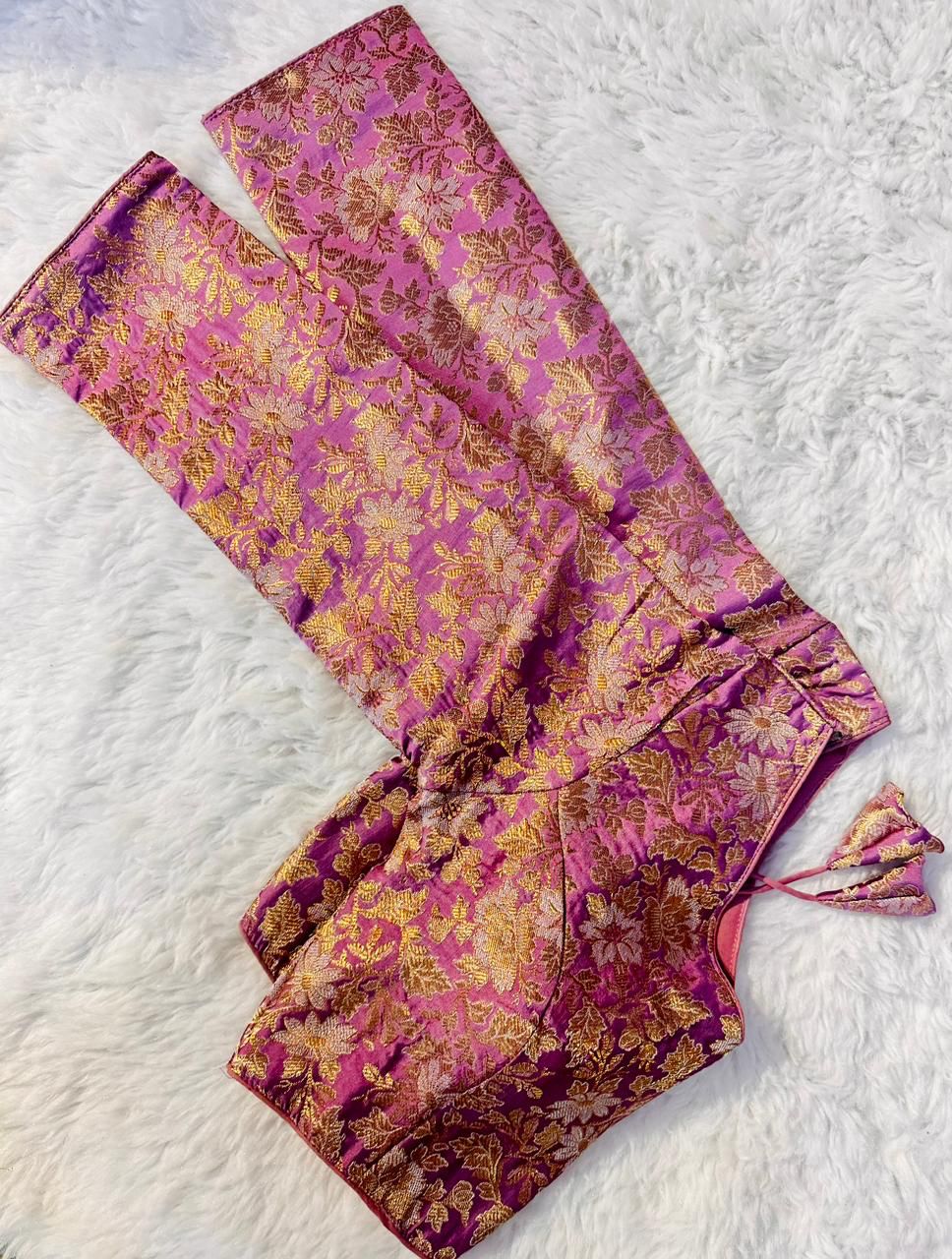 Fancy Banarasi Silk Blouse