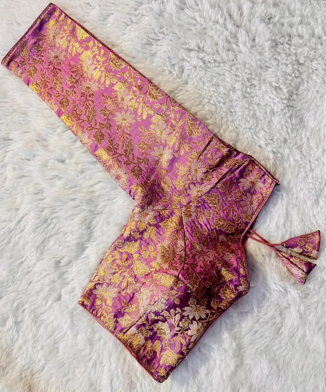 Fancy Banarasi Silk Blouse