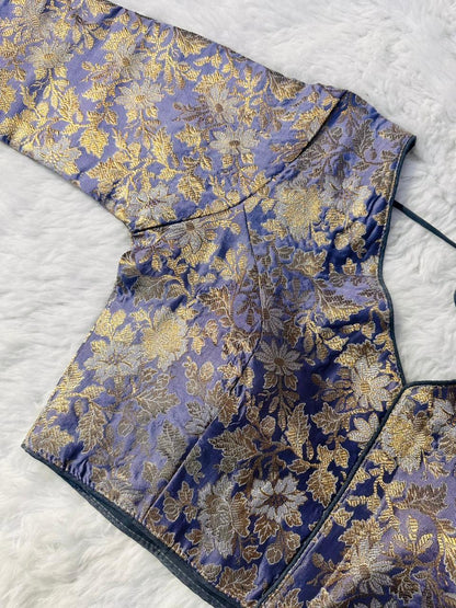Fancy Banarasi Silk Blouse - Anant Exports