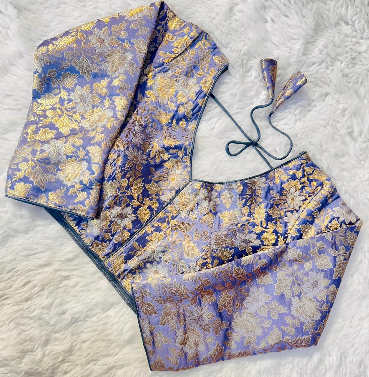 Fancy Banarasi Silk Blouse