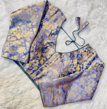 Fancy Banarasi Silk Blouse - Anant Exports
