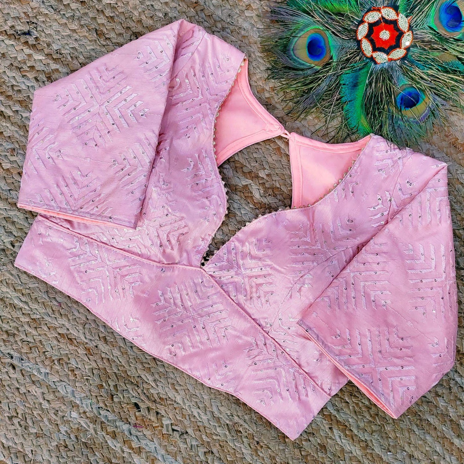 Party Wear Fancy Sequence Work Blouse - Anant Exports