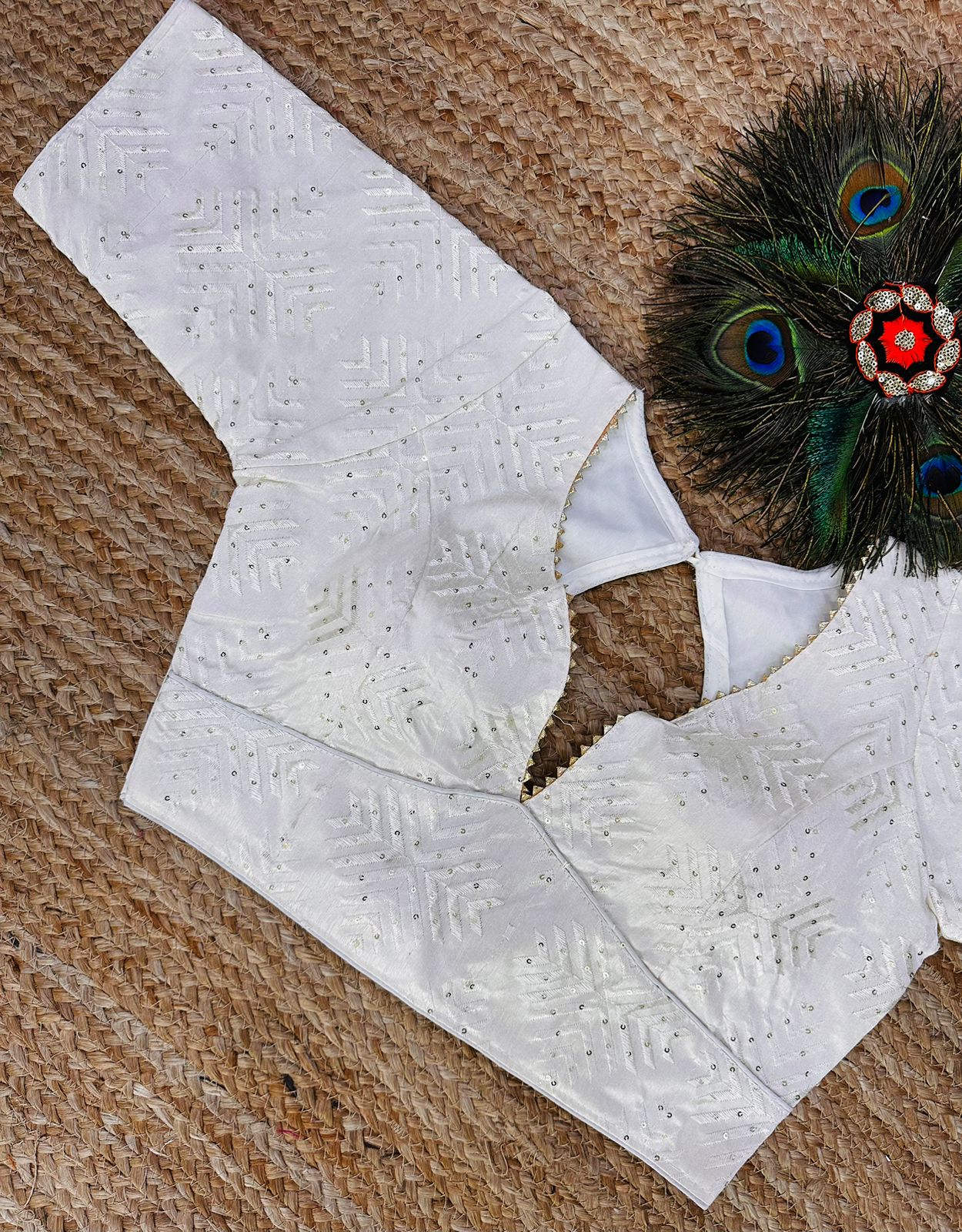 Party Wear Fancy Sequence Work Blouse